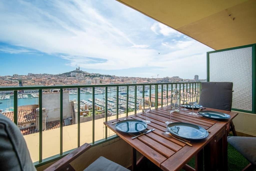Terrace Apartment Old Port Exceptional View Marseille Exteriér fotografie
