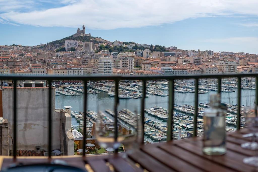 Terrace Apartment Old Port Exceptional View Marseille Exteriér fotografie